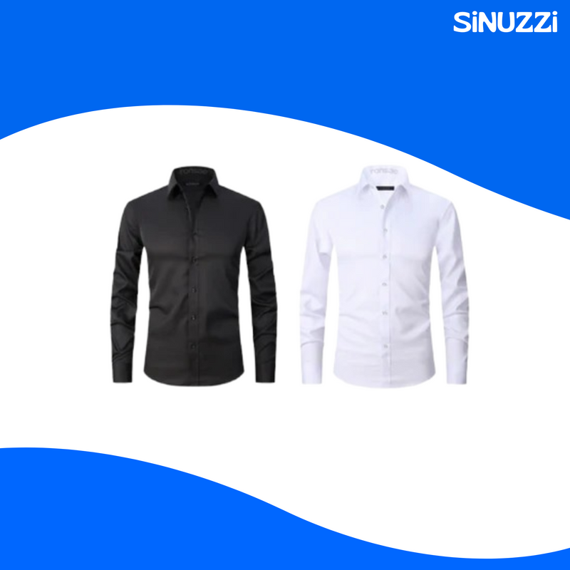 Camisa Social Milano Anti Amassado - Compre 1 Leve 2