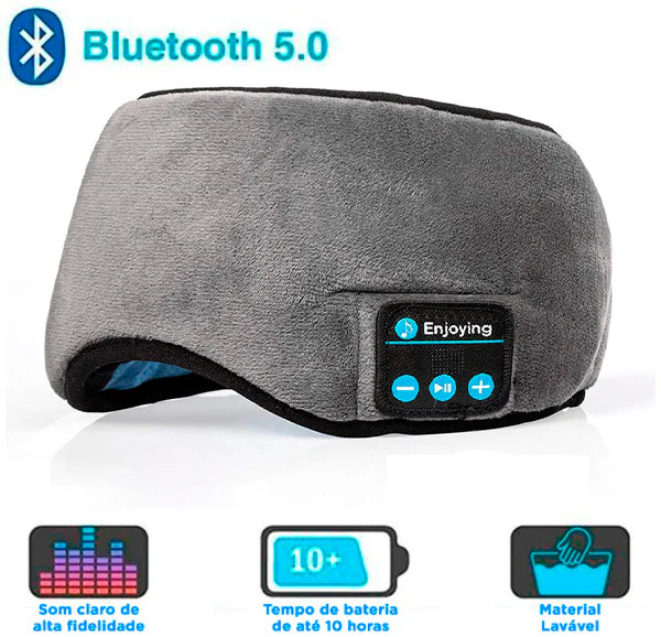 Máscara para Dormir com Fone de Ouvido Bluetooth - BetterSleep